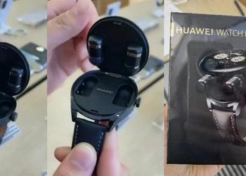 Инсайдер: смарт-часы со встроенными TWS-наушниками Huawei Watch Buds представят в декабре