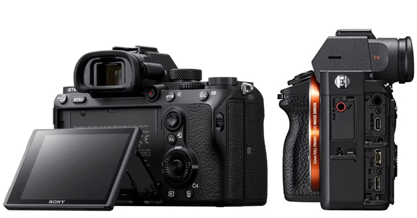 Sony A7 III camera for recording interviews