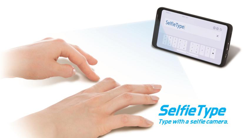 Samsung покажет на CES 2020 виртуальную клавиатуру SelfieType