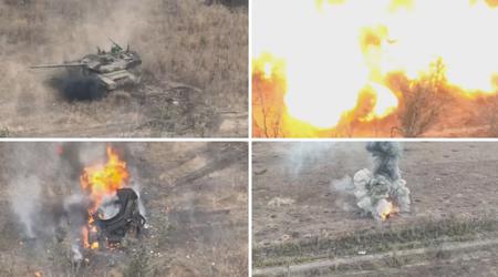 The Ukrainian Armed Forces demonstrated the most spectacular destruction of a Russian modernised T-90M "Breakthrough" tank worth up to $4.5 million