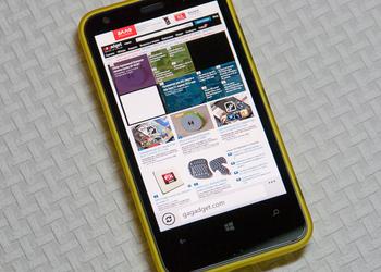 Беглый обзор смартфона Nokia Lumia 620