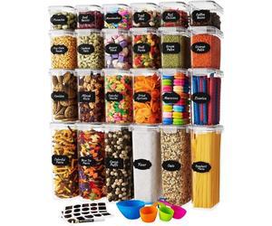 Chef's Path Airtight Food Storage Containers Set with Lids