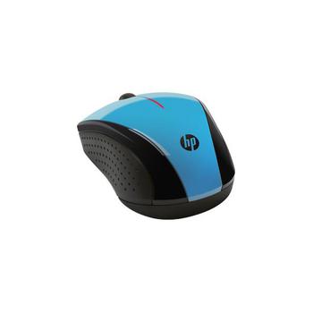 HP X3000 Blue Wireless Mouse K5D27AA Blue-Black USB