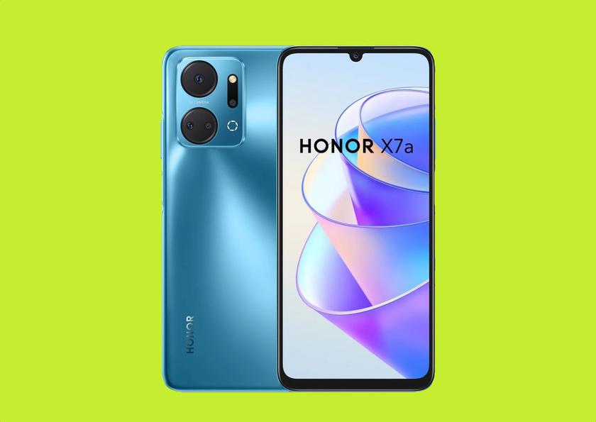 Сколько будет стоить Honor X7a с экраном на 90 Гц, чипом MediaTek Helio G37 и батареей на 6000 мАч в Европе
