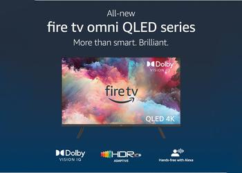 Amazon представила новые модели Fire TV Omni QLED: смарт-телевизоры с дисплеями на 43-55 дюймов, поддержкой Alexa и ценой от $449
