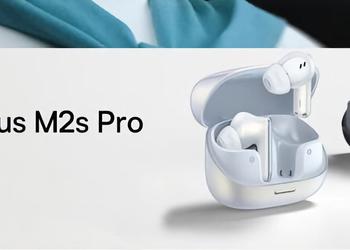 Baseus M2s Pro: TWS-наушники с ANC, Bluetooth 5.4 и Hi-Res Audio за $45