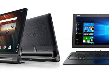 Lenovo представила два планшета: Yoga Tab 3 Plus и Miix 510