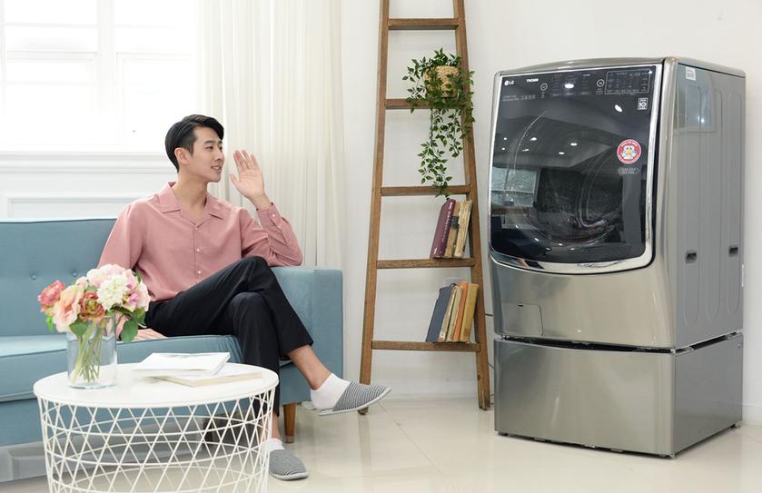 LG Tromm ThinQ F21VBV: первая стиральная машина с искусственным интеллектом