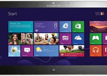 Gigabyte Padbook S1185: планшет под управлением Windows 8