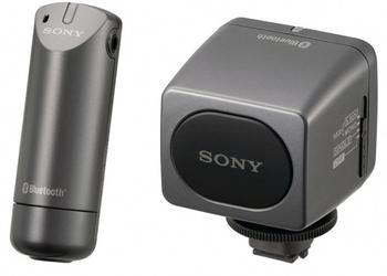 Беспроводный микрофон Sony ECM-HW2 и модуль Sony GPS-CS3KA для видеокамер