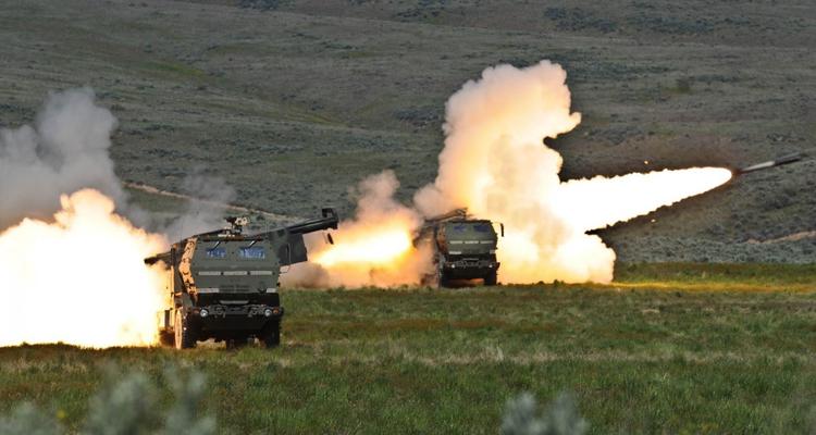HIMARS destroyed two Russian BM-21 Grad ...