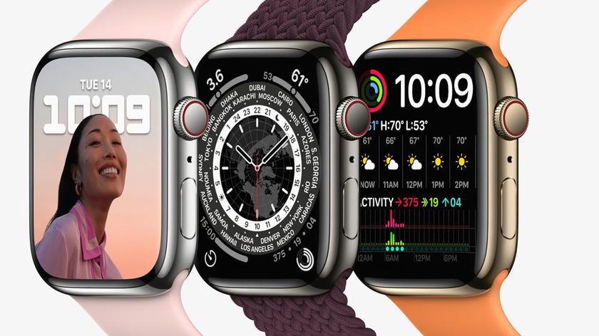 От $399 до $849 – стали известны цены 14 модификаций Apple Watch Series 7