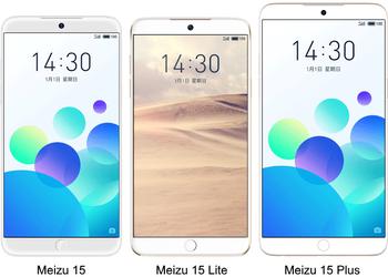 Реальные фото смартфонов Meizu 15, 15 Plus и 15 Lite: симметрия форм