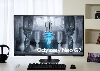 144-Гц монитор Samsung Odyssey Neo G7 4K UHD поступил в продажу по цене $1000
