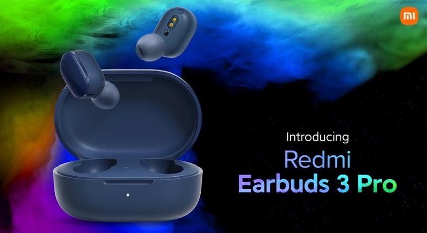 Redmi Earbuds 3 Pro – до 30 часов работы, защита IPX4, Bluetooth 5.2 и поддержка aptX Adaptive по цене $40
