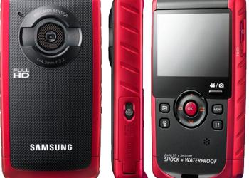 Samsung W200: защищенная карманная FullHD-видеокамера