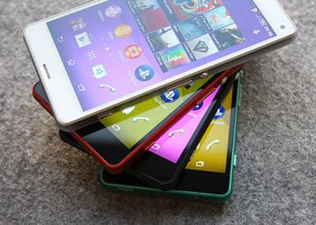 Смартфон Sony Xperia Z3 Compact засветился во всей красе и цветах