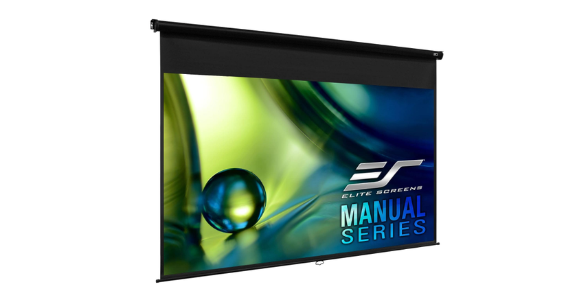 Elite Screens Manual Series best 4k projector screen