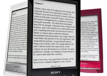 Sony Reader PRS-T2 с сенсорным экраном на базе ОС Android