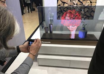 Panasonic на выставке IFA показала прозрачный телевизор будущего