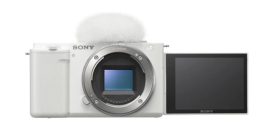 Sony Alpha ZV-E10 video camera for interviews