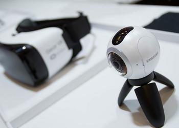 Панорамная камера Samsung Gear 360 вышла в России