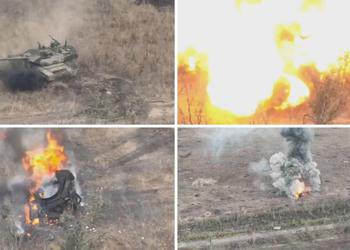 Вооружённые Силы Украины продемонстрировали самое эффектное уничтожение российского модернизированного танка Т-90М «Прорыв» стоимостью до $4,5 млн