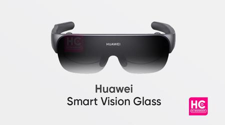 Huawei introduced Vision Glass glasses, which serve as a display for smartphones and computers