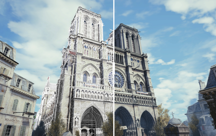 Собор Парижской Богоматери смогут детально восстановить благодаря Assassin’s Creed: Unity