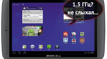 On the Autobahns of Europe went tablet Archos 101 G9 Turbo