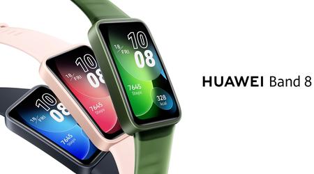 Huawei Band 8 with AMOLED screen, SpO2 sensor and up to 14 days battery life released outside China