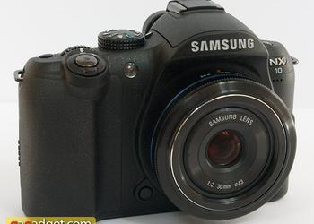 Подробный обзор гибридной цифровой фотокамеры Samsung NX10