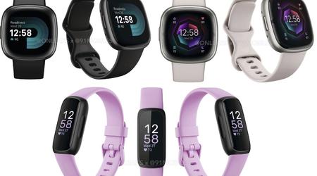 Fitbit Sense 2. Versa 4, and Inspire 3 official renders leaked