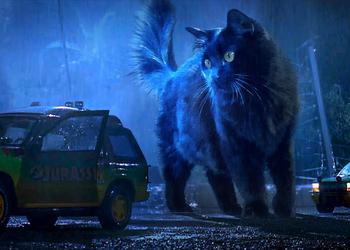 15 млн просмотров за полторы недели: OwlKitty показал забавный «Парк Юрского периода» с кошкой вместо динозавров