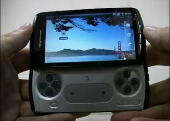Игровой Android-смартфон Sony Ericsson XPERIA Play на видео