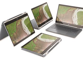 HP Chromebook x360 14: свежий тонкий хромбук-трансформер с процессорами Intel Core 8-го поколения
