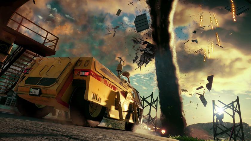 Смотрите новый геймплей Just Cause 4 с торнадо, дронами и рельсотроном