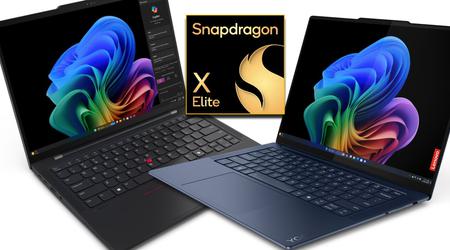 Lenovo представила два ноутбука на ARM-процесорі Snapdragon X Elite з підтримкою Copilot+