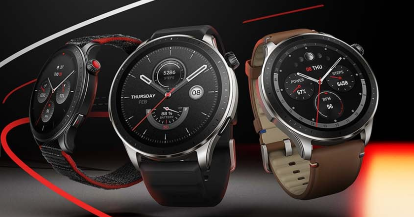 Amazfit GTR 4 best smartwatch for android