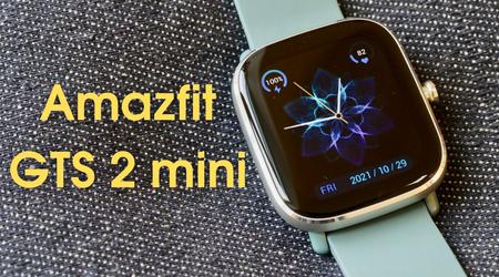 Amazfit GTS 2 mini - ¡bienvenido! Revisión del elegante smartwatch