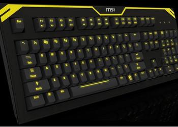 MSI GK-601: первая механическая клавиатура компании