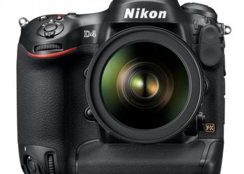 Nikon D4 — новая профессиональная зеркальная камера Nikon 