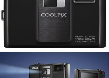 Nikon Coolpix S1000pj: первая в мире камера со встроенным проектором