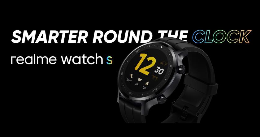 Смарт-часы Realme Watch S с датчиком SpO2, защитой IP68 и автономность до 15 дней приехали в Европу