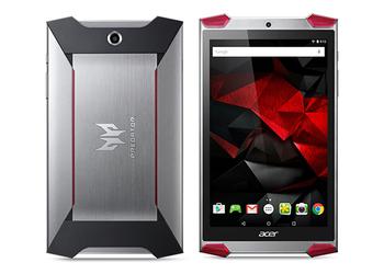 Геймерский планшет Acer Predator 8 с тактильной отдачей поступает в продажу
