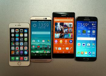 Кто на свете всех милее: Samsung Galaxy S6, iPhone 6, Sony Xperia Z3 или HTC One M9?