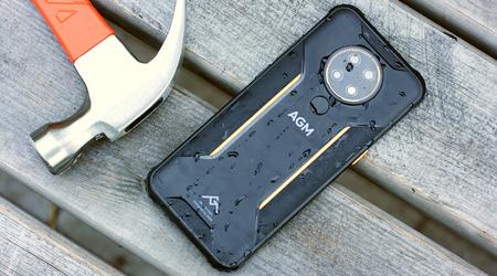 AGM H3 review: rugged smartphone with night vision camera 