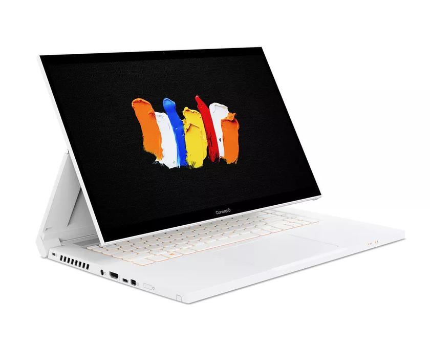 Acer ConceptD 3 Ezel: ноутбук-трансформер с необычным шарниром, который знает 6 разных поз
