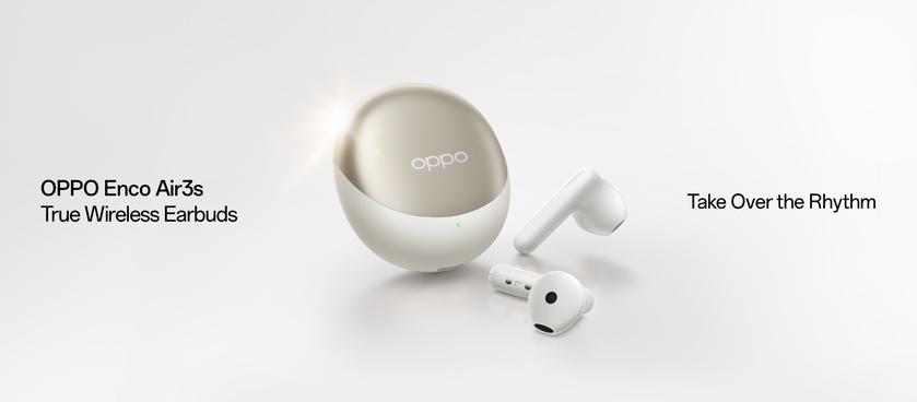 OPPO Enco Air3s: TWS-наушники с поддержкой Spatial Audio, Google Fast Pair и дизайном, как у AirPods 3