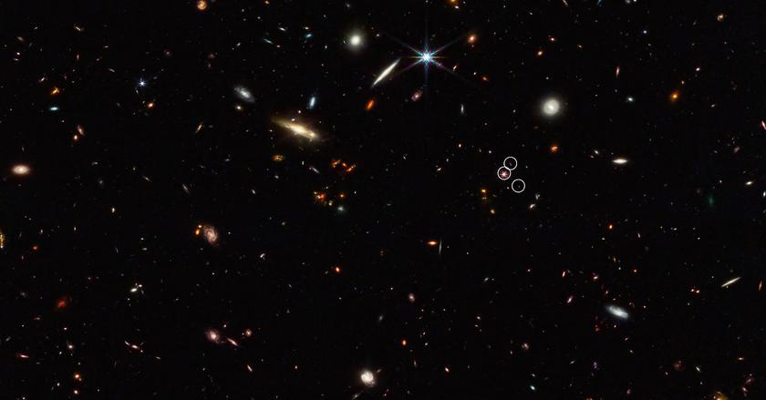 James Webb на заре Вселенной обнаружил зарождение нитеподобных структур на основе тёмной материи длиной 3 млн световых лет